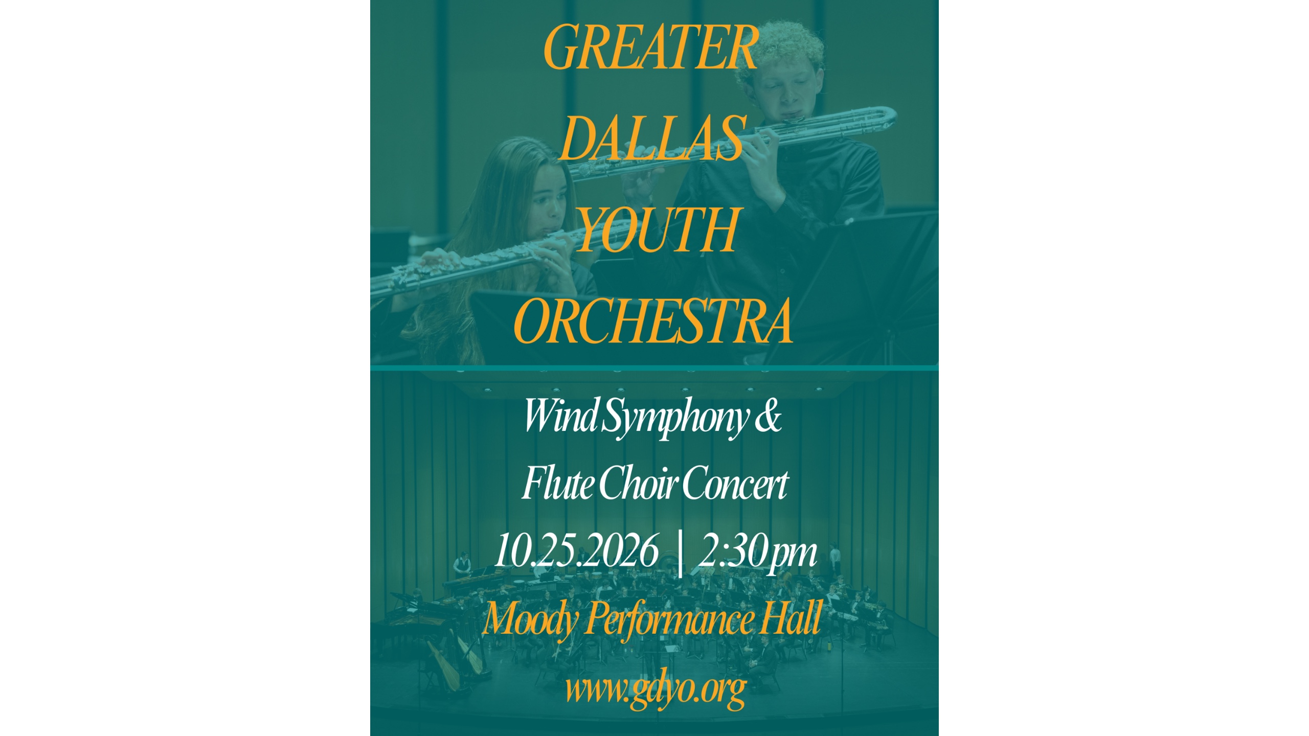 GDYO Wind Symphony & Flute Choir Concert - Event | Culturalyst Dallas