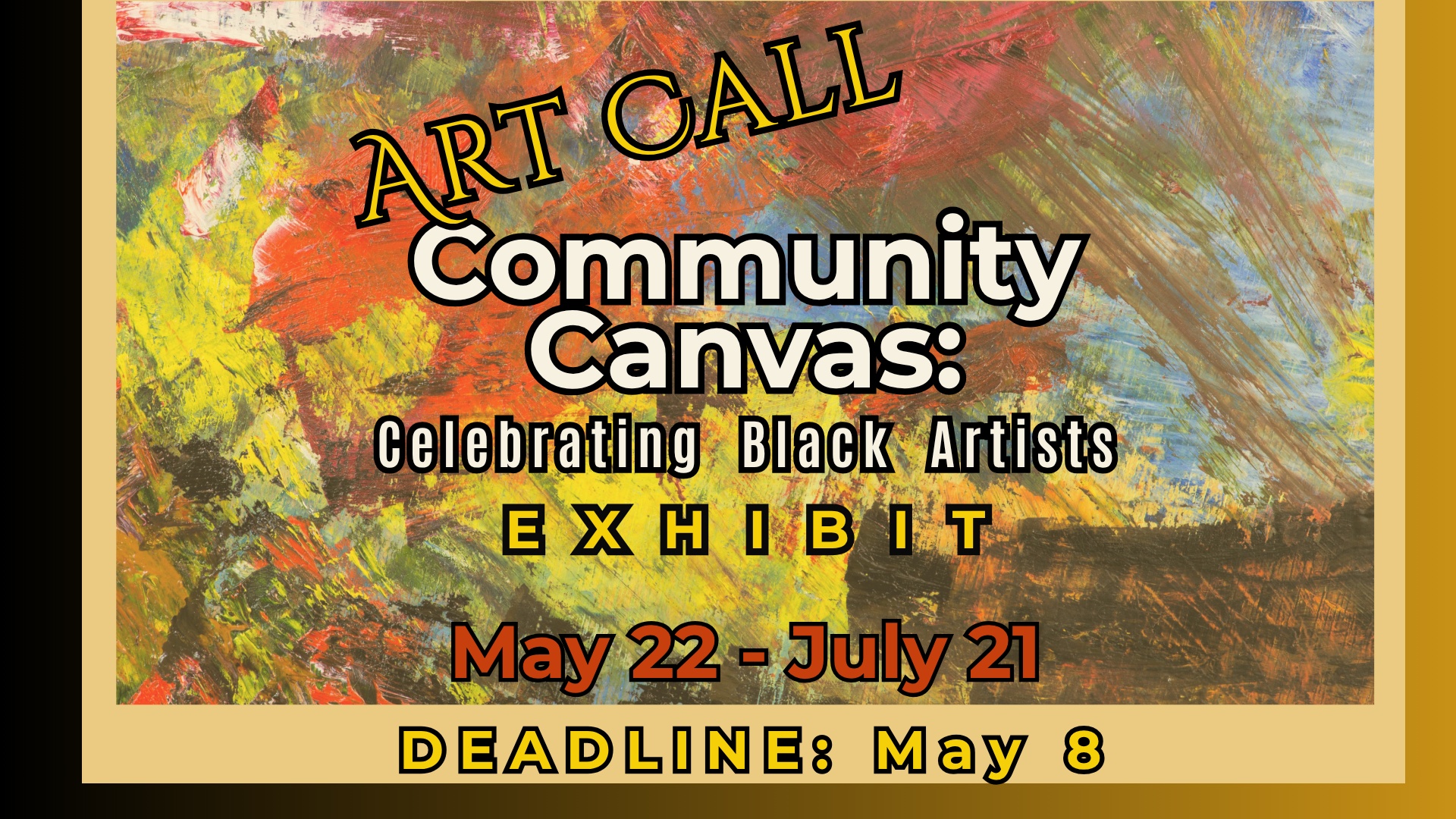 Art call for Community Canvas: Celebrating Black Artists opportunity image