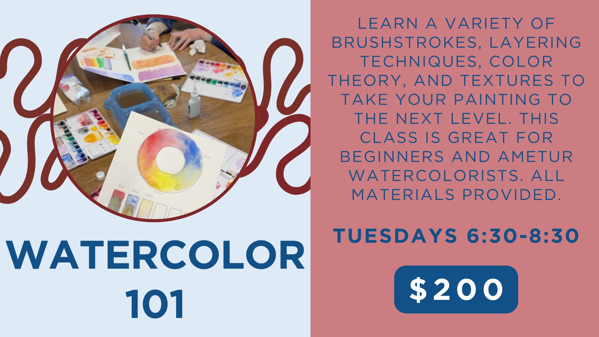 Watercolor 101 event image
